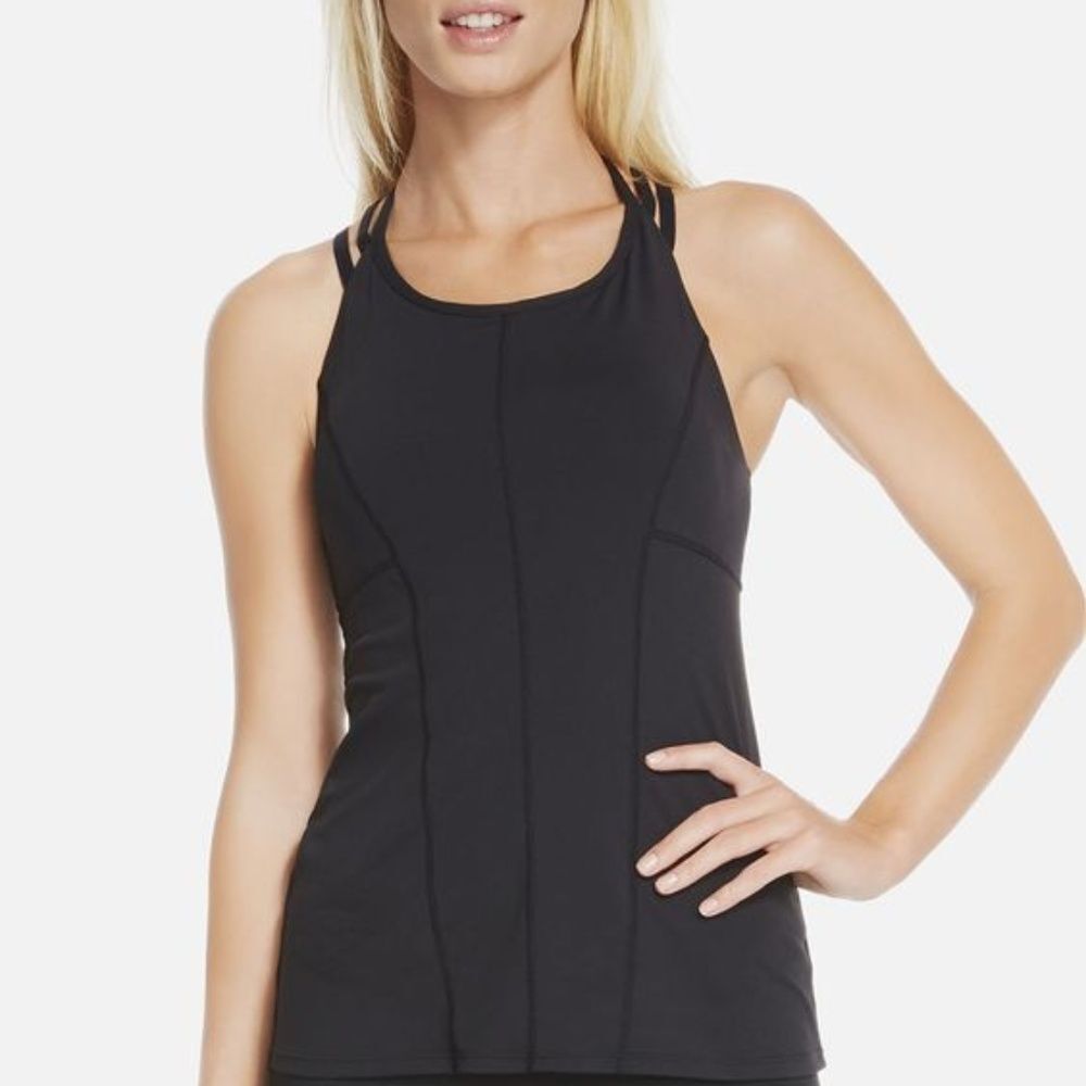 Fabletics Arianna Tank Black Size Small Strappy